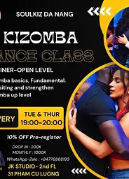 SoulKiz Da Nang · Kizomba classes poster