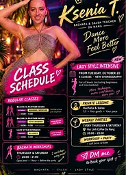 Ksenia T. · Bachata & lady style classes poster