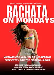 Bachata on Mondays poster